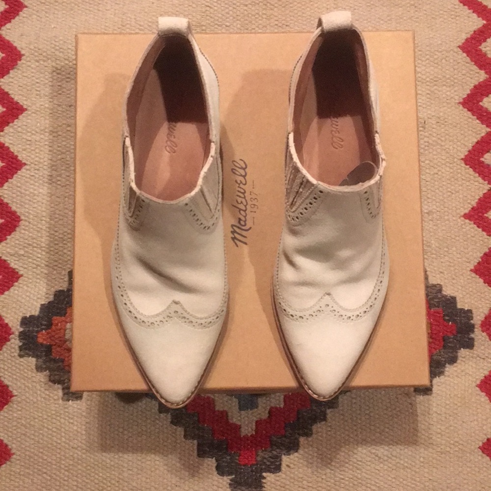 Worn Once Madewell Grayson Brogue Chelsea Boot 9.5